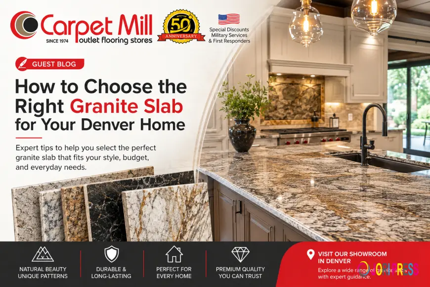How to Choose the Right Granite Slab for Your Denver Home
