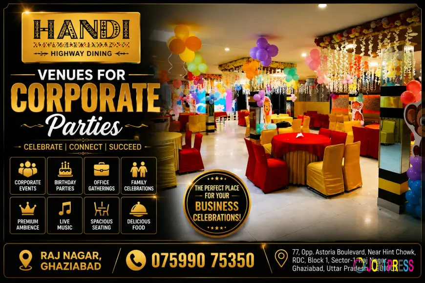 Best Venues for Corporate Parties with Great Food and Service – Handi Highway Dining