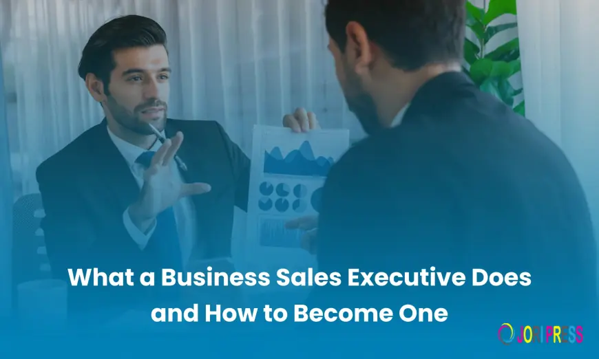 What a Business Sales Executive Does and How to Become One