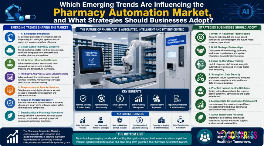 Pharmacy Automation Market Size, Share, Growth, Trends and Forecast