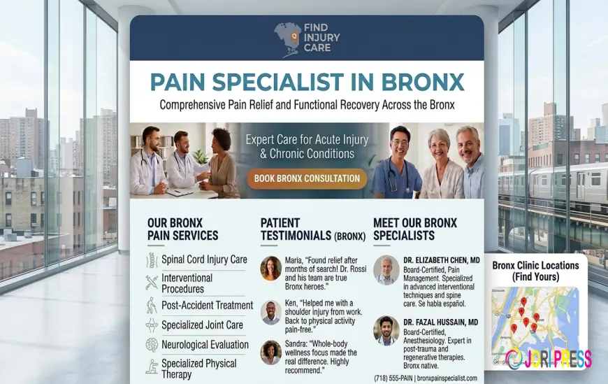 How to Choose the Best Pain Specialist in the Bronx for Long-Term Pain Relief