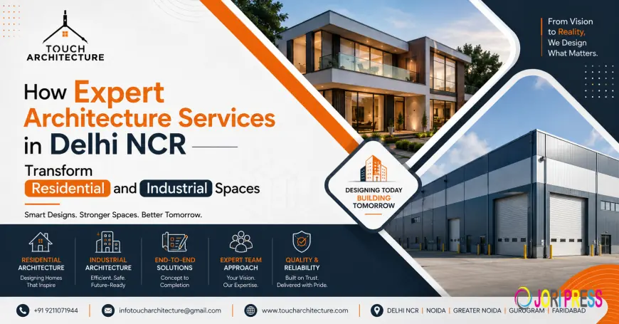 How Expert Architecture Services in Delhi NCR Transform Residential and Industrial Spaces