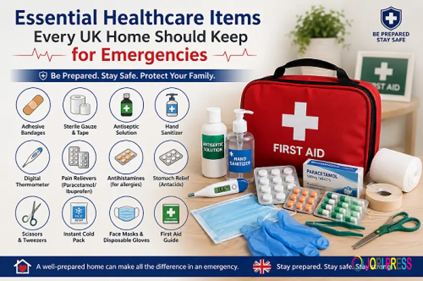 Essential Healthcare Items Every UK Home Should Keep for Emergencies