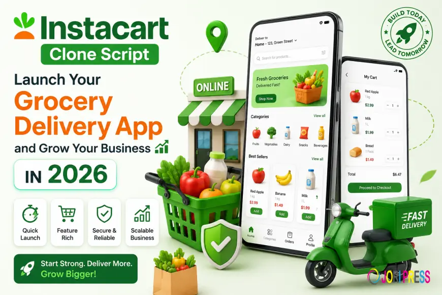 Instacart Clone Script: Build a Profitable Grocery Delivery Business in 2026