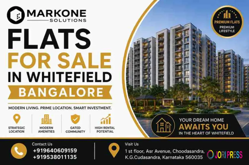 Flats for Sale in Whitefield Bangalore – Premium Homes Near IT Parks