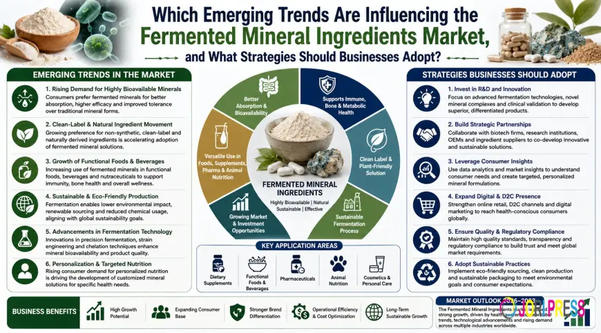 Fermented Mineral Ingredients Market Size, Share, Growth Trends & Forecast