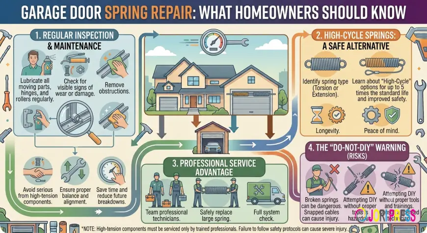 Garage Door Spring Repair: What Homeowners Should Know