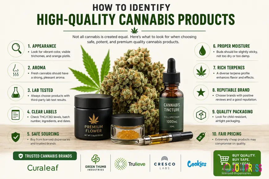 How to Identify High-Quality Cannabis Products