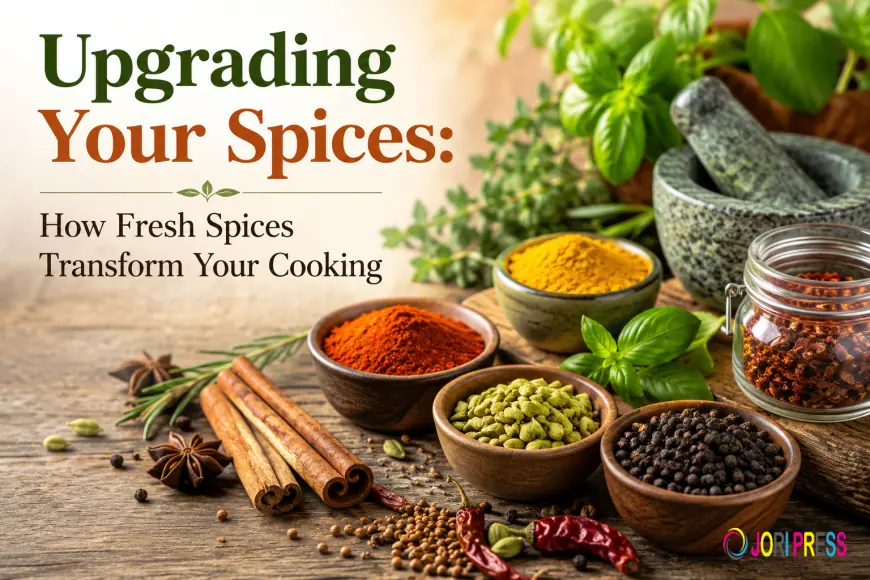 Upgrading Your Spices: How Fresh Spices Transform Your Cooking