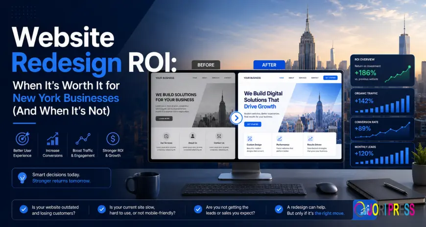 Website Redesign ROI: When It's Worth It for New York Businesses (And When It's Not)