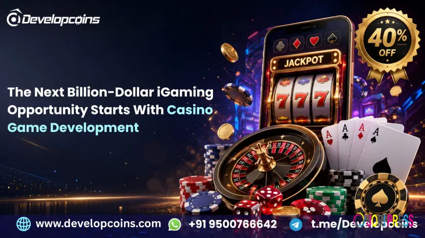 The Next Billion-Dollar iGaming Opportunity Starts With Casino Game Development