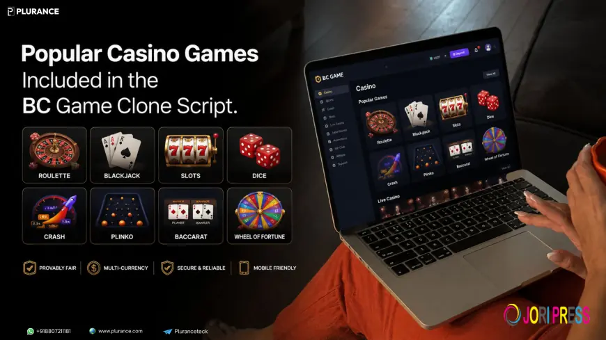 Popular Casino Games Included in the BC Game Clone Script