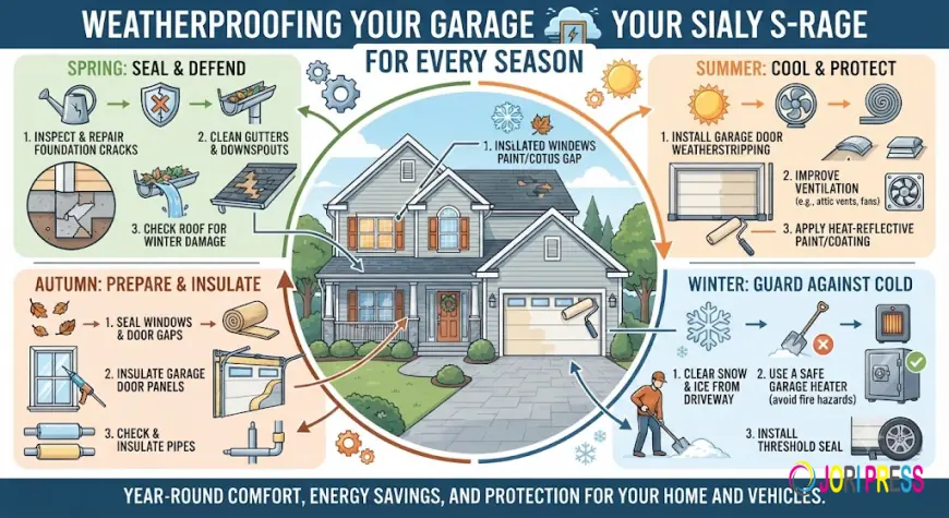 •	Weatherproofing Your Garage for Every Season