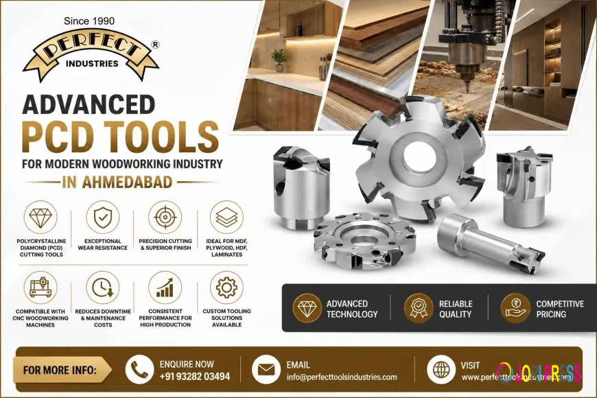 PCD Tools Manufacturer in Ahmedabad for Modern Woodworking Industry