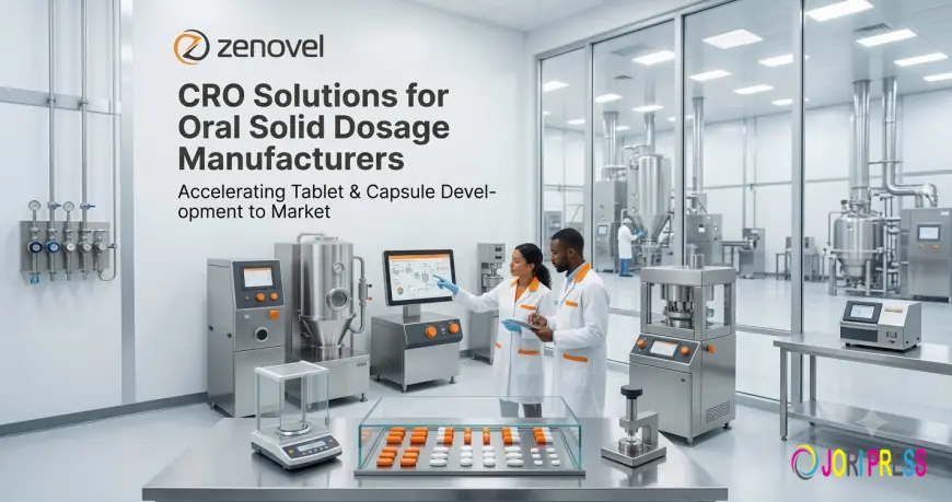 CRO Solutions for Oral Solid Dosage Manufacturers