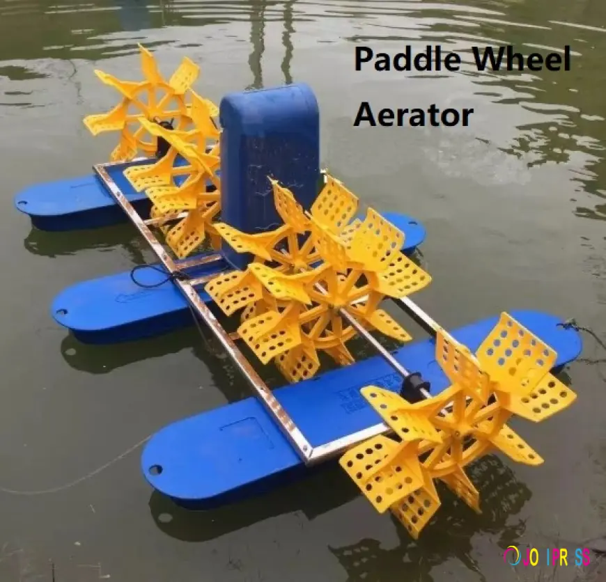ChinaAerator Paddle Wheel Aerator Drove By Diesel Technology