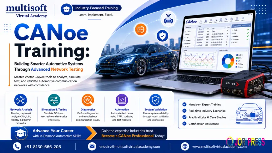 CANoe Training: Building Smarter Automotive Systems Through Advanced Network Testing