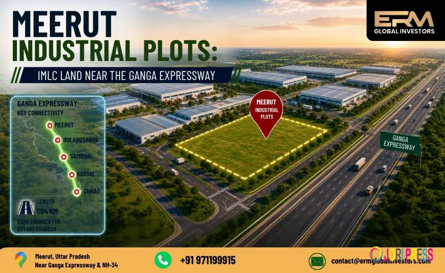 Meerut Industrial Plots: IMLC Land Near the Ganga Expressway