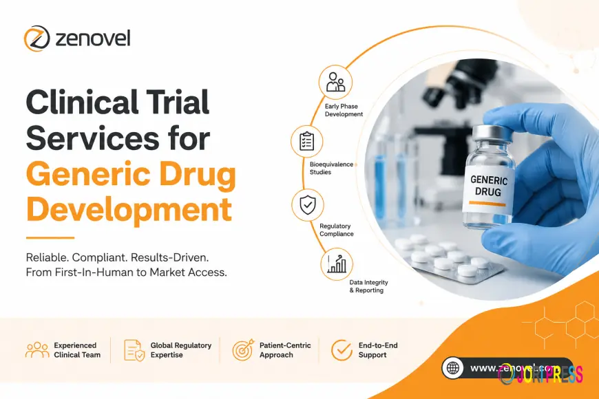 Clinical Trial Services for Generic Drug Development