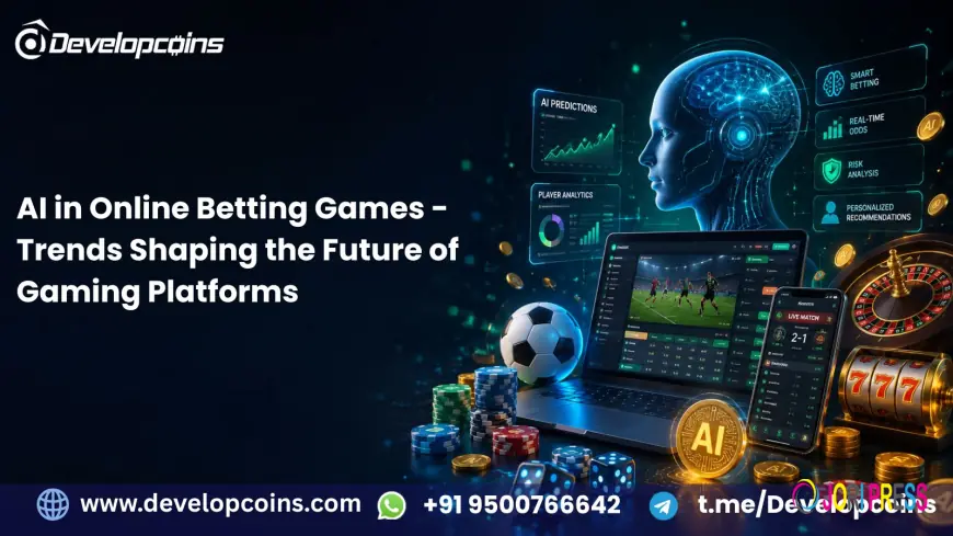 AI in Online Betting Games - Trends Shaping the Future of Gaming Platforms