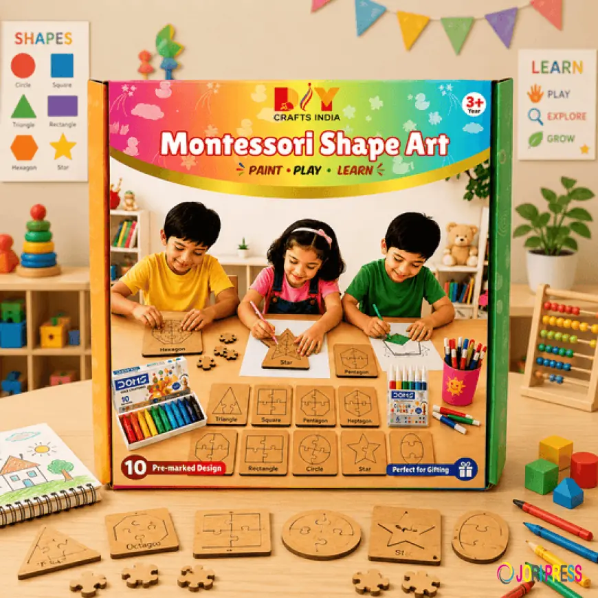Montessori Geometric Shape Puzzle Kit: A Complete Guide for Parents