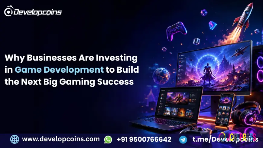 Why Businesses Are Investing in Game Development to Build the Next Big Gaming Success