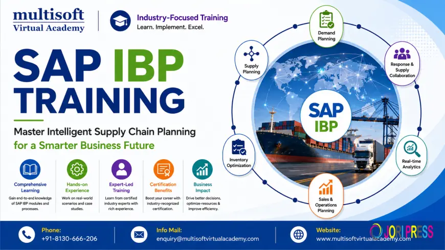 SAP IBP Training: Master Intelligent Supply Chain Planning for a Smarter Business Future