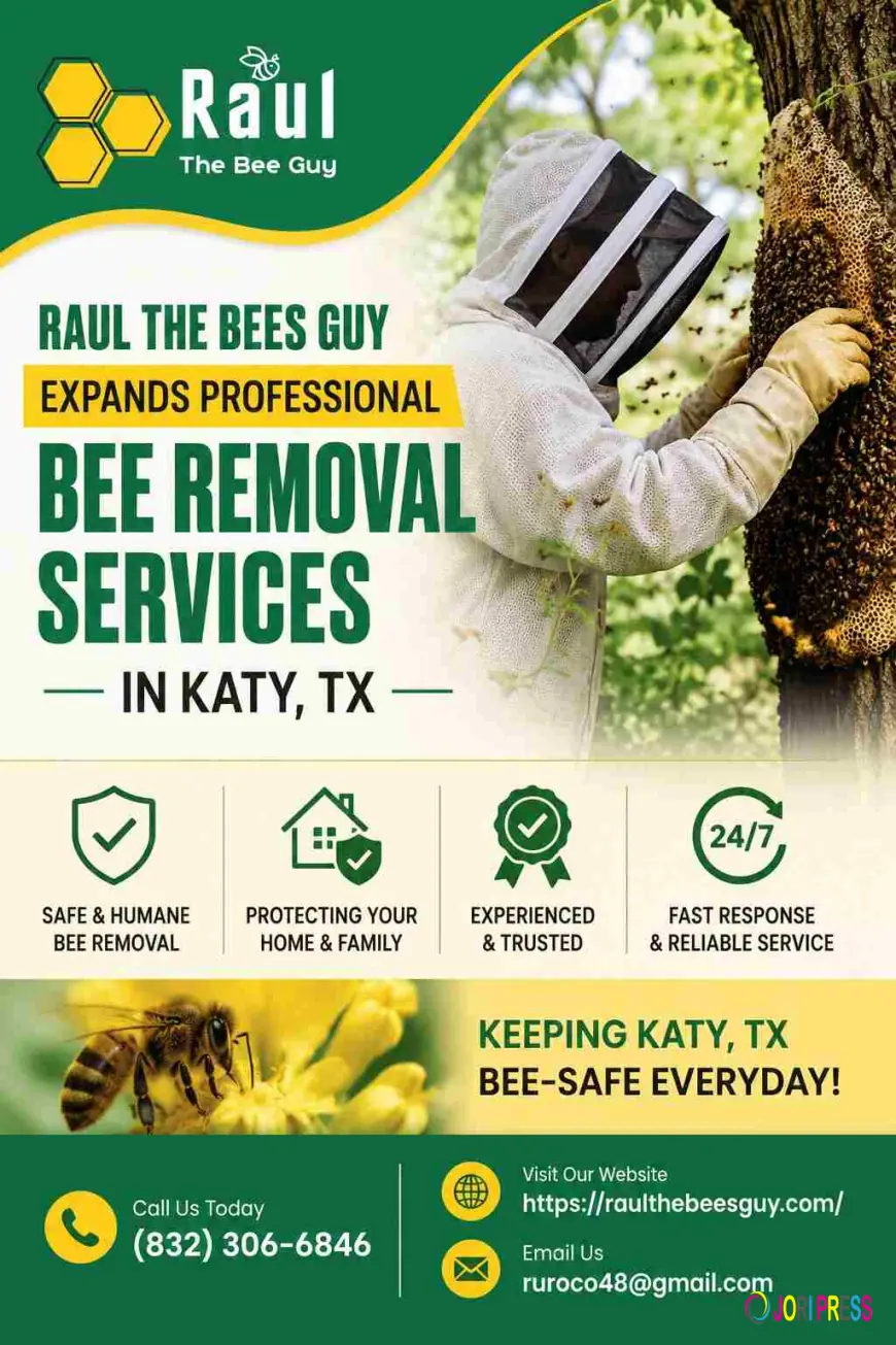 Raul The Bees Guy Expands Professional Bee Removal Services in Katy, TX