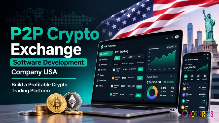 P2P Crypto Exchange Software Development Company USA: Build a Profitable Crypto Trading Platform