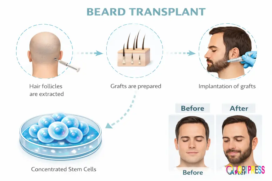 A Complete Guide to Choosing the Right Beard Transplant Near Me