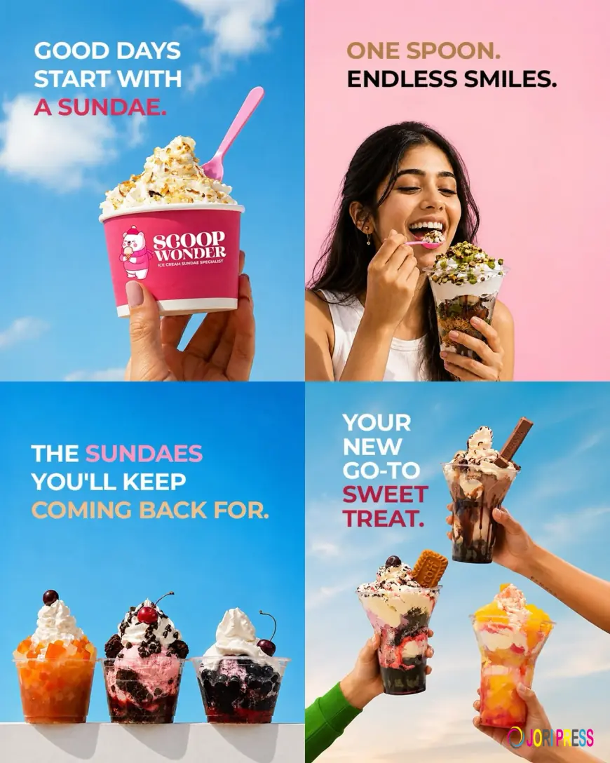 Indulge in Scoop Wonder's Signature Sundaes – Now Serving in Delhi!