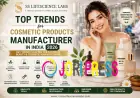 Top Trends for Cosmetic Products Manufacturer in India 2026