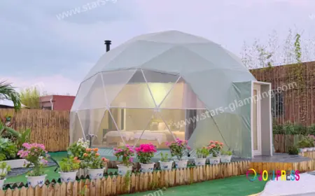 Geodesic Dome Tents: Elevating Stargazing Resort Experiences