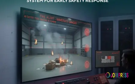 Video Analytics Fire and Smoke Detection for UAE Industrial Sites