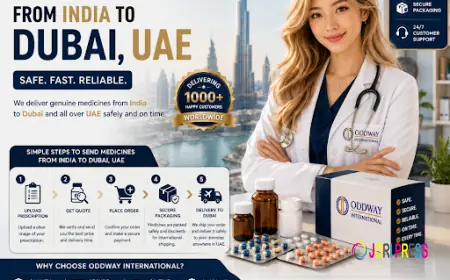 Why Choose a Medicine Courier from India to UAE? - Oddway