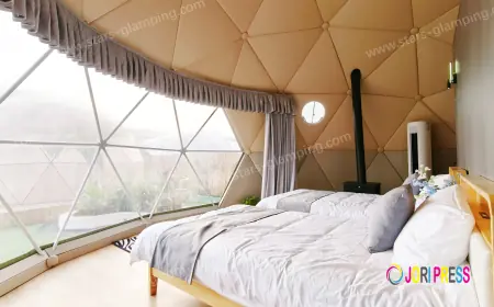 Geodesic Dome Tents Redefining Stargazing Resort Experiences