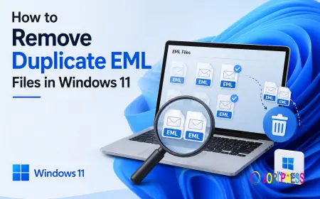 How to Remove Duplicate EML Files in Windows 11