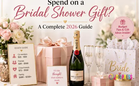 How Much Should You Spend on a Bridal Shower Gift? A Complete 2026 Guide
