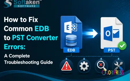 How to Fix Common EDB to PST Converter Errors: A Complete Troubleshooting Guide
