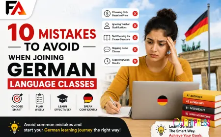 10 Mistakes to Avoid When Joining German Language Classes