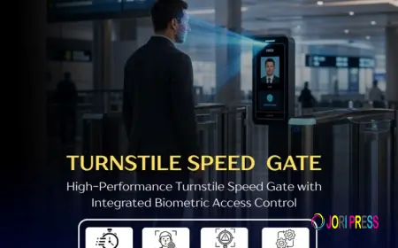 Next-Generation Turnstile Speed Gates for UAE Commercial and Government Facilities