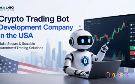 Crypto Trading Bot Development Company in the USA: Build Secure & Scalable Automated Trading Solutions