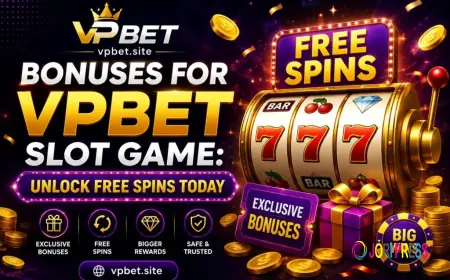 Bonuses for VPBET Slot Game | Get Your Bonus And Start Spinning - VPBET Site