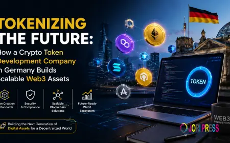 Tokenizing the Future: How a Crypto Token Development Company in Germany Builds Scalable Web3 Assets