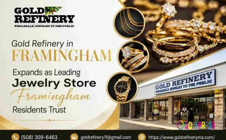 Gold Refinery in Framingham Expands as Leading Jewelry Store Framingham Residents Trust