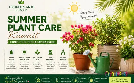 Summer Plant Care in Kuwait