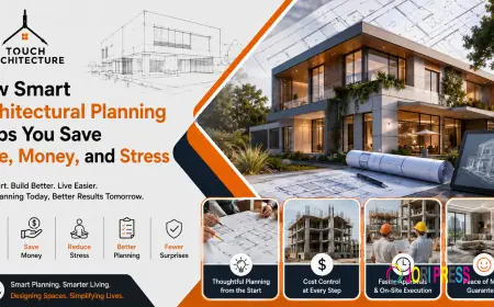 How Smart Architectural Planning Helps You Save Time, Money, and Stress