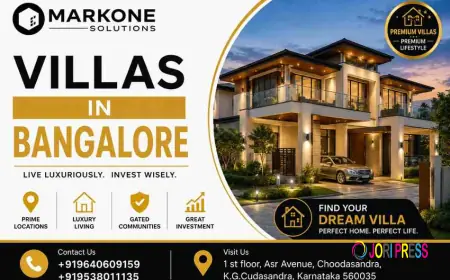 Best Villas in Bangalore – Find Your Dream Luxury Home with MARKONE SOLUTIONS