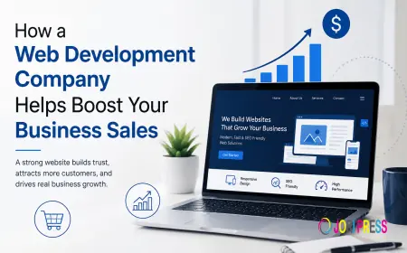 How a Web Development Company Helps Boost Your Business Sales