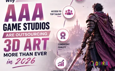 Why AAA Game Studios Are Outsourcing 3D Art More Than Ever in 2026!